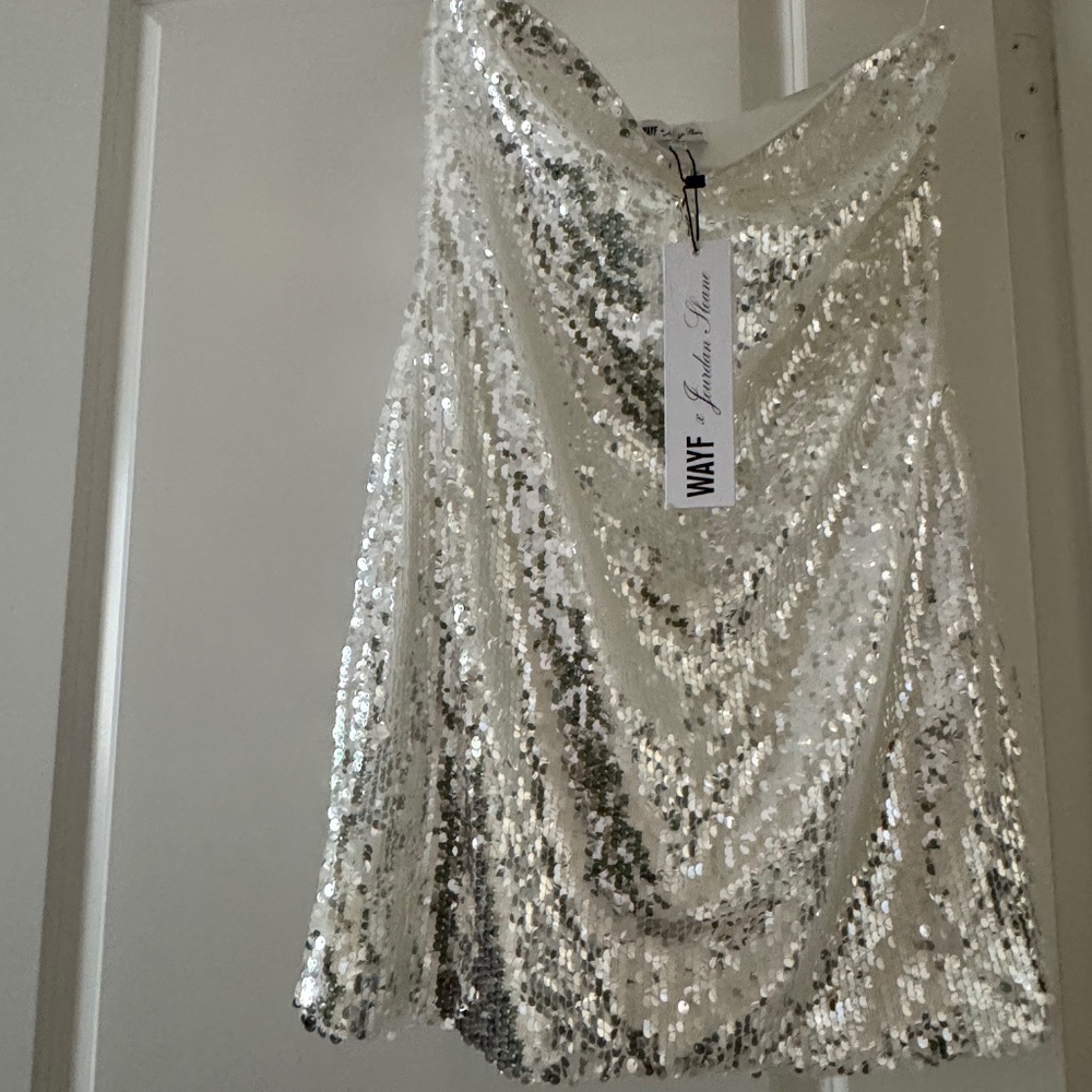 NWT - WAYF x Jourdan Sloane Paris Sequin Mini Dress